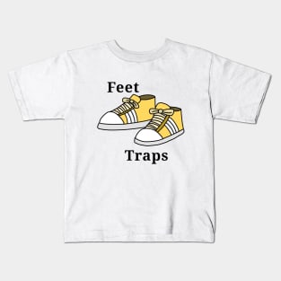 Feet Traps Kids T-Shirt